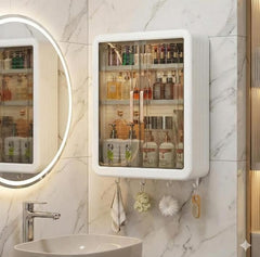 Minimalist Wall-Mounted Storage Box for The Bathroom